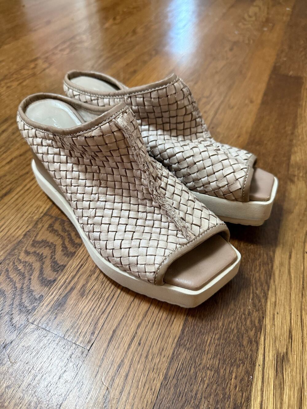 Patrizia Bonfanti Woven Wedge Heel Size 38